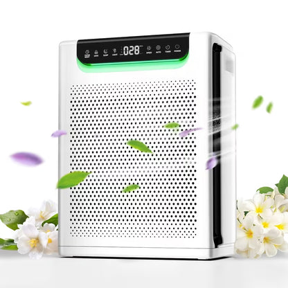 Large Room Air Purifier – HEPA Filter Air Cleaner with Smart Sensor, Quiet 22-Mode Operation & 2,400 sq. ft. Coverage