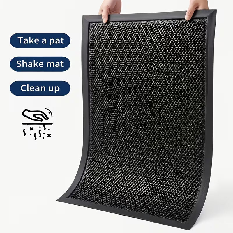 Heavy-Duty Outdoor Scraper Door Mat – Non-Slip All-Weather Entryway Rug