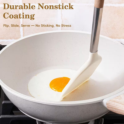 12-Piece Non-Stick Granite Cookware Set – Complete Pots & Pans Set