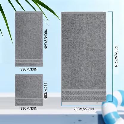 22-Piece Cotton Blend Bathroom Towel Set – Soft, Absorbent Bath, Hand Towels & Washcloths