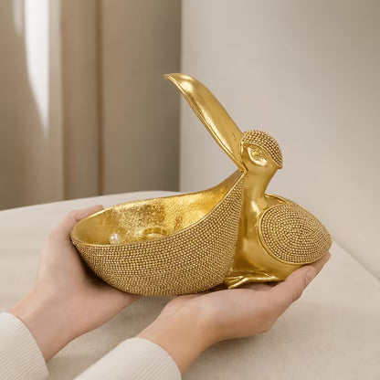 Creative Animal Figurine Storage Box – Decorative Desktop Organizer for Keys, Watches, Candy & Small Items