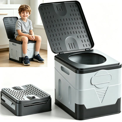 Portable Toilet for Camping with Camping Potty