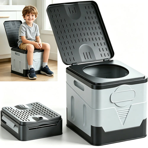 Portable Toilet for Camping with Camping Potty