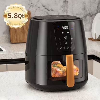 10-Quart Large Air Fryer – 12 Cooking Functions, Digital Controls & Family-Size Design