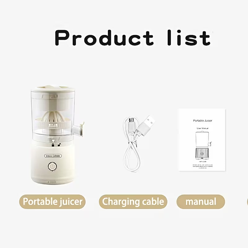 Portable Electric Citrus Juicer Cup