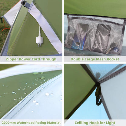 2 Person Tents for Camping - Lightweight Outdoor Camping Tents 5 Lb